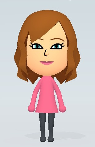 Une capture d'écran d'un Mii.